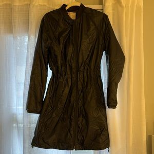 Athleta dark green insulated coat
